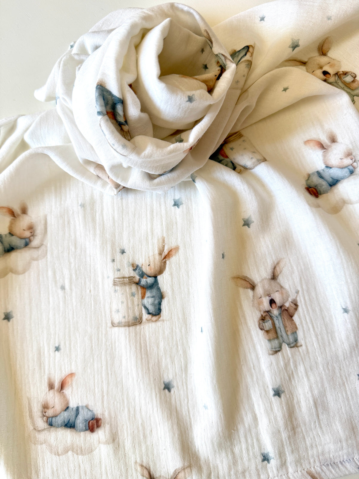 Mussola in Puro Cotone Oeko-Tex® Personalizzata