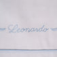 Lenzuolino ricamato a mano “cuoricino”