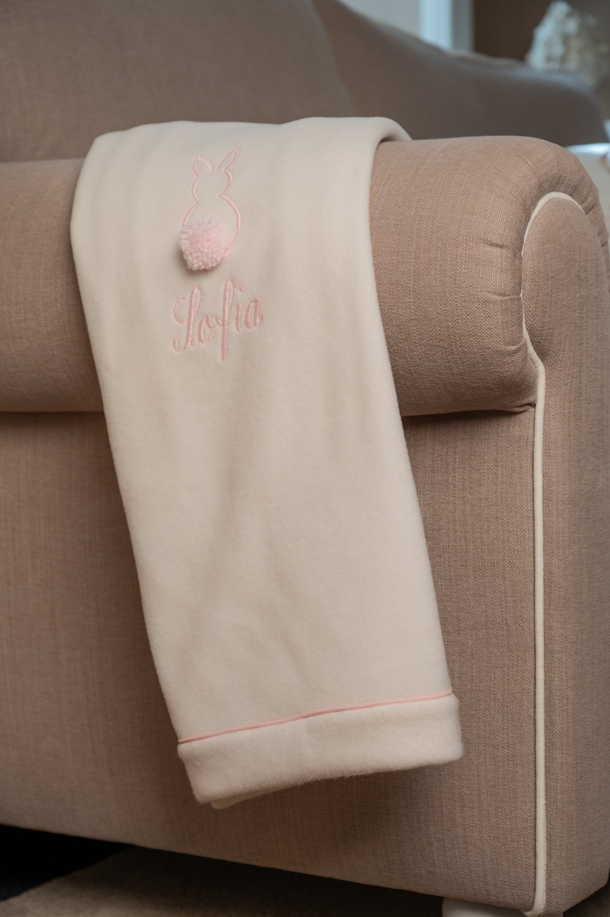 Copertina in pile  "Coniglietto"