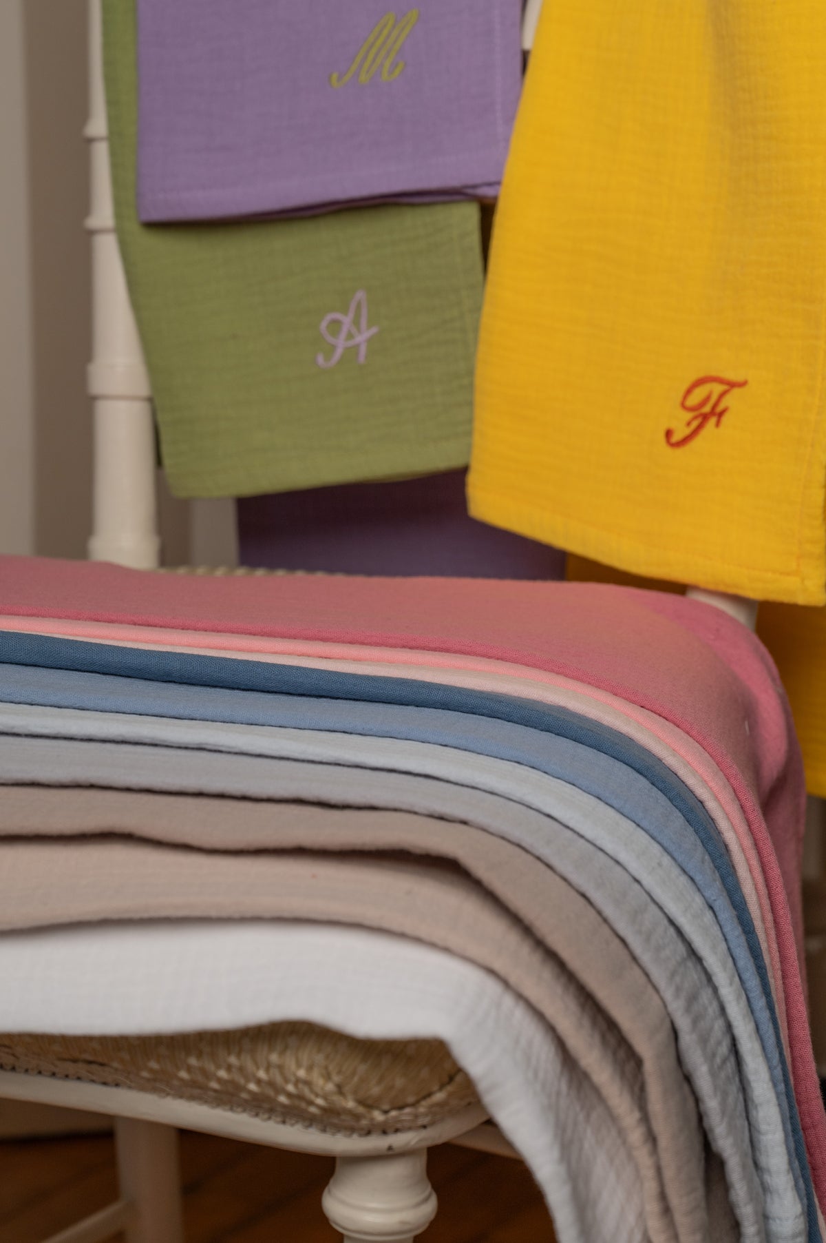 Mussola in Puro Cotone Oeko-Tex® Personalizzata