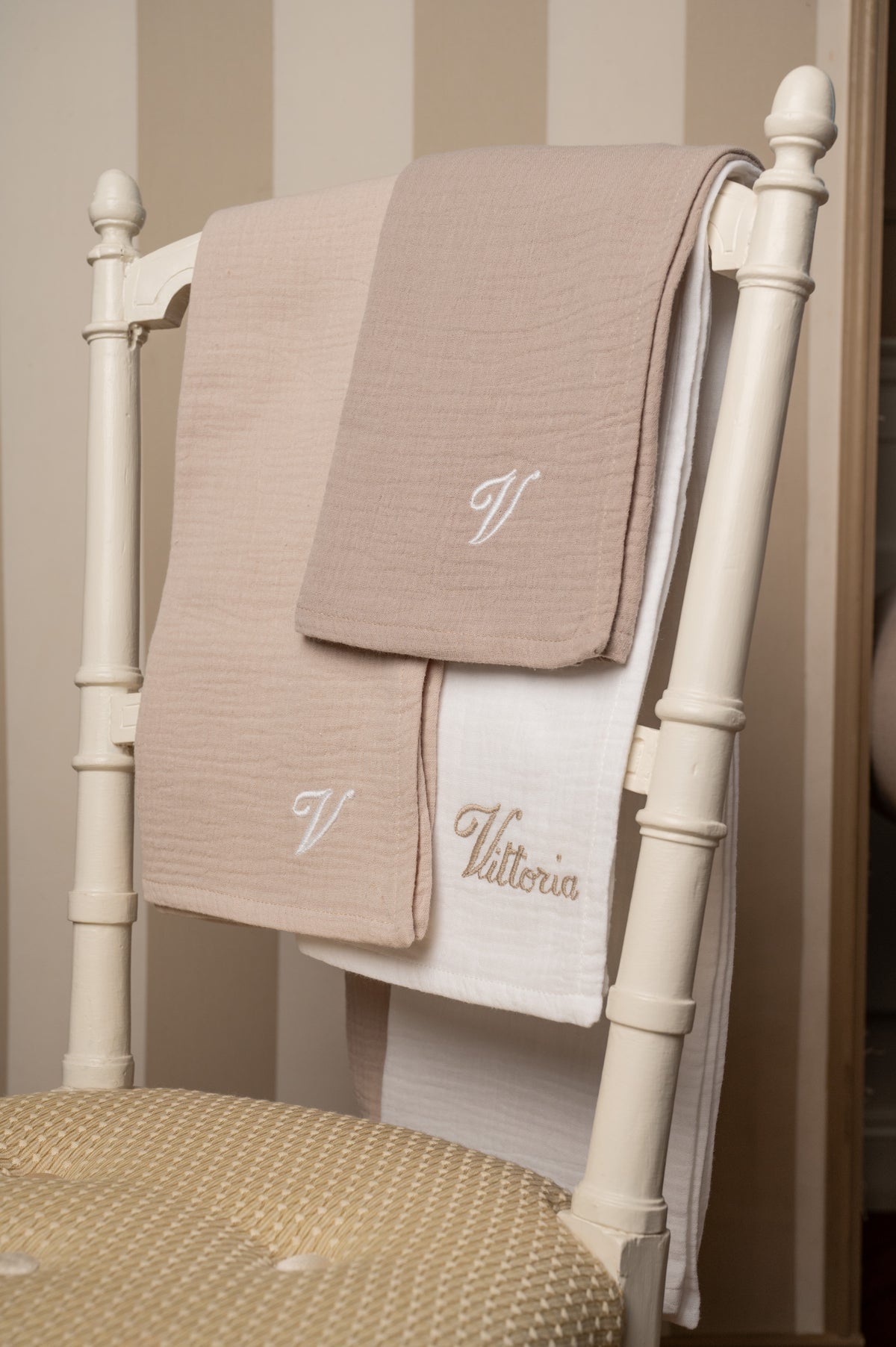 Mussola in Puro Cotone Oeko-Tex® Personalizzata