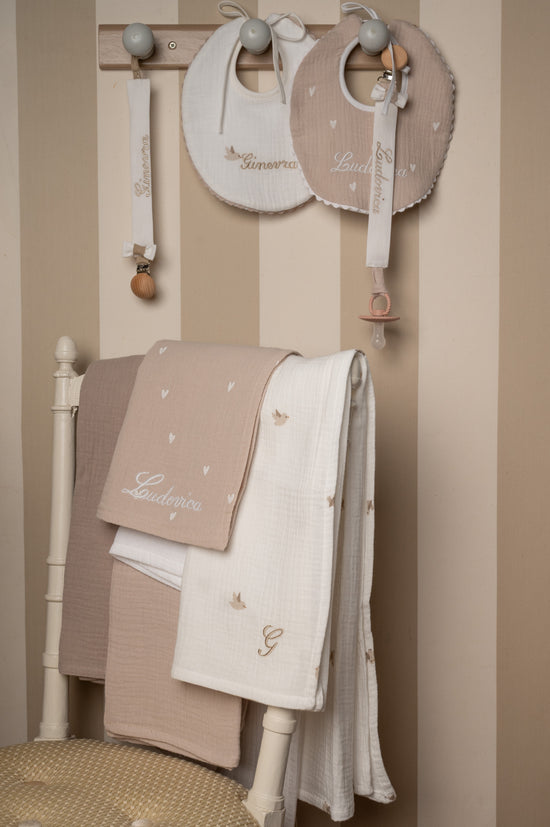 Mussola in Puro Cotone Oeko-Tex® Personalizzata