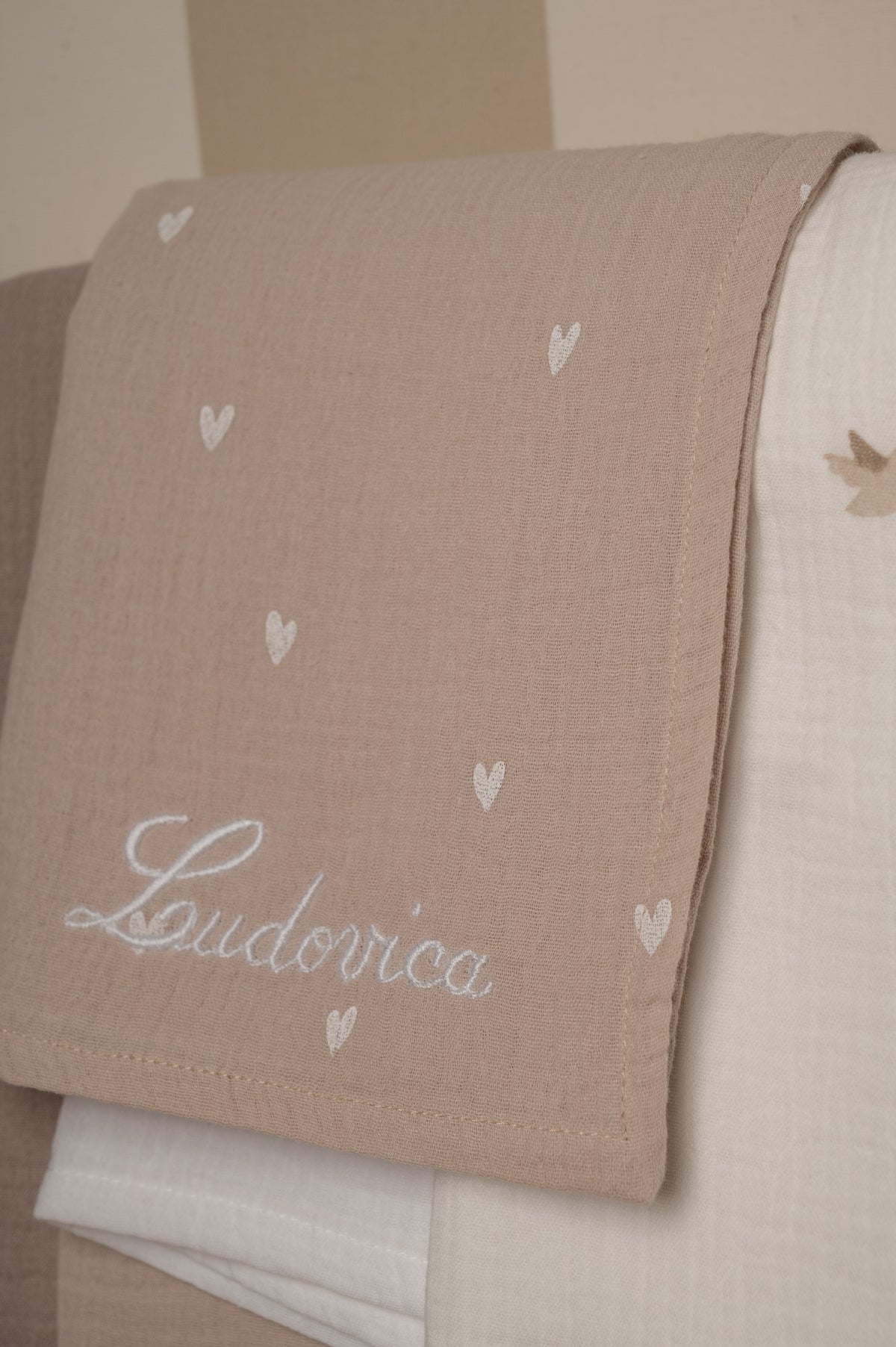 Mussola in Puro Cotone Oeko-Tex® Personalizzata