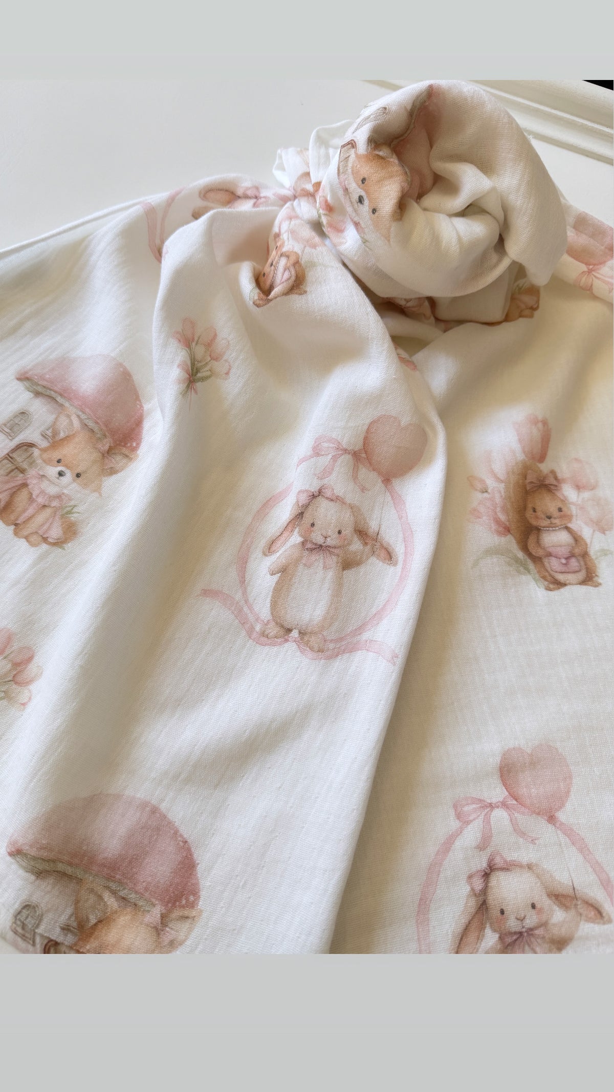Mussola in Puro Cotone Oeko-Tex® Personalizzata